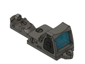 TACORD Smith & Wesson 1854 Co-Witness Mini Mount - Trijicon RMR